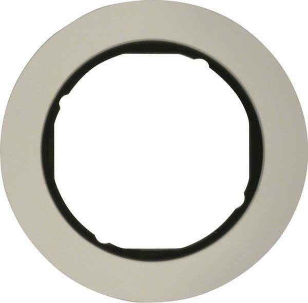 Rahmen 1-fach 10112084 alu schwarz glänzend Rahmen 1-fach 10112084 alu schwarz glänzend
