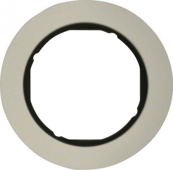 Rahmen 1-fach 10112084 alu schwarz glänzend Rahmen 1-fach 10112084 alu schwarz glänzend