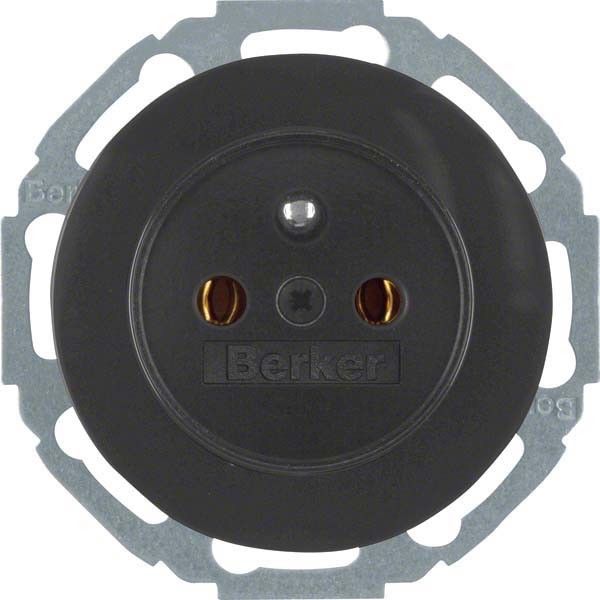 Steckdose 6768792045 schwarz glänzend Steckdose 6768792045 schwarz glänzend