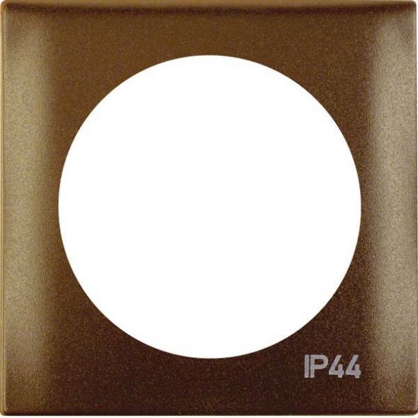 Rahmen 1-fach 918272591 braun matt Rahmen 1-fach 918272591 braun matt