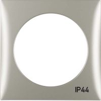 Rahmen 1-fach 918272568 chrom matt lackiert