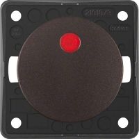 Kontrolltaster 937722501 braun matt