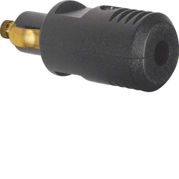 Normstecker 4637 schwarz matt Normstecker 4637 schwarz matt