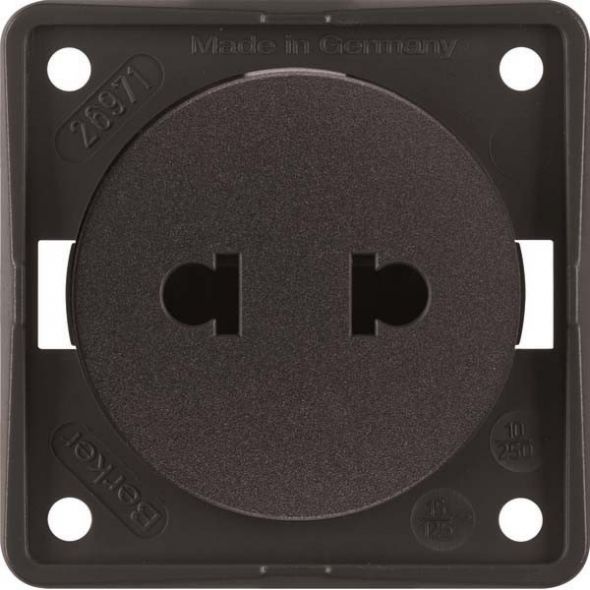 Steckdose 962572501 braun matt Steckdose 962572501 braun matt