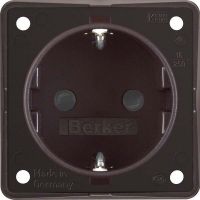 SCHUKO-Steckdose 947792501 braun matt