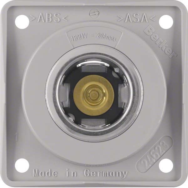 Steckdose 845712507 grau glänzend Steckdose 845712507 grau glänzend
