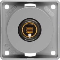 Steckdose 945172507 grau glänzend
