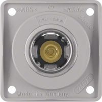 Steckdose 845712507 grau glänzend