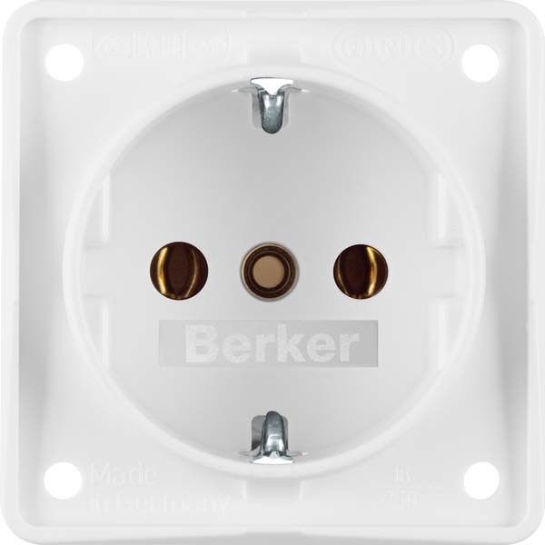 SCHUKO-Steckdose 941852502 polarweiß matt SCHUKO-Steckdose 941852502 polarweiß matt
