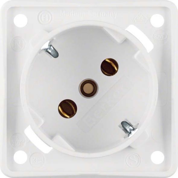SCHUKO-Steckdose 841852522 polarweiß matt SCHUKO-Steckdose 841852522 polarweiß matt