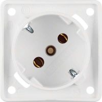 SCHUKO-Steckdose 841852522 polarweiß matt