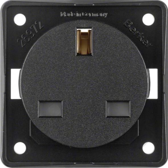 Steckdose 9626205 schwarz matt Steckdose 9626205 schwarz matt