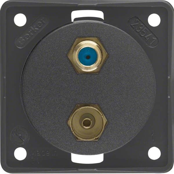 Antennen Verbinderdose 945602505 anthrazit matt Antennen Verbinderdose 945602505 anthrazit matt
