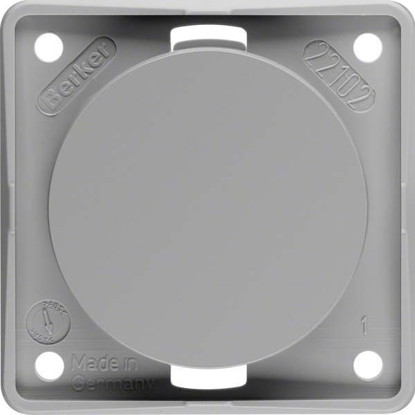 Blindverschluss 945162507 grau glänzend Blindverschluss 945162507 grau glänzend