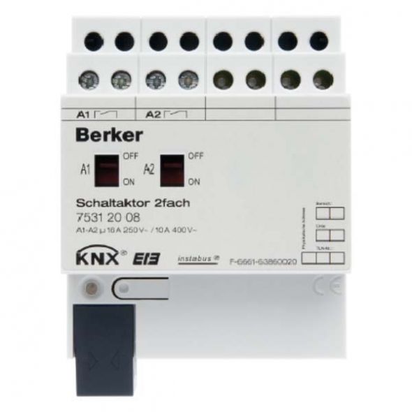 Schaltaktor 2fach 16 A Sch 75312008 Schaltaktor 2fach 16 A Sch 75312008