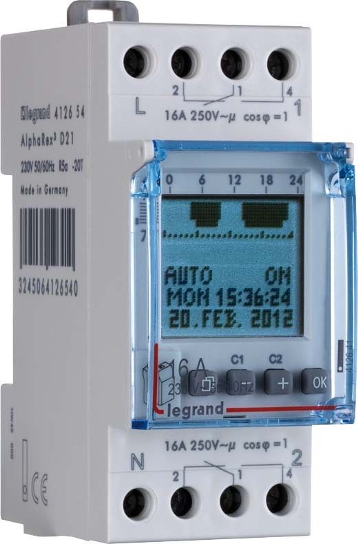 Digitalschaltuhr Astro AlphaRex3D21A/412654 Digitalschaltuhr Astro AlphaRex3D21A/412654