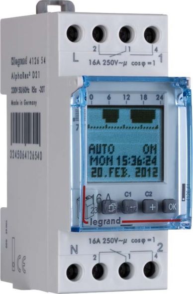 Digitalschaltuhr Astro AlphaRex3D21A/412654 Digitalschaltuhr Astro AlphaRex3D21A/412654