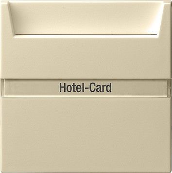 Hotel 014001 Card Taster cremeweiß glänzend - alte Generation