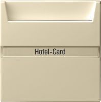 Hotel 014001 Card Taster cremeweiß glänzend - alte Generation
