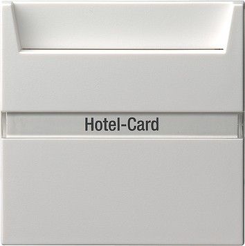 Hotel-Card-Taster 014027 reinweiß seidenmatt - alte Generation