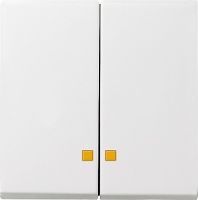 Wippe 063127 Serienschalter reinweiß seidenmatt - alte Generation