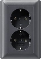 Schuko-Doppelst.dose anth 078328