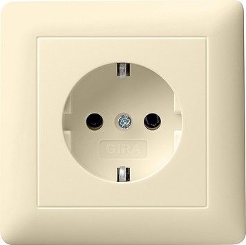 Schuko-Vollplatte cws-gl 044001
