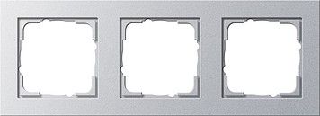 System 55 E2 3-fach Rahmen aluminium 021325 System 55 E2 3-fach Rahmen aluminium 021325