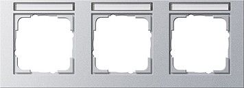 System 55 E2 3-fach Rahmen aluminium 109325 System 55 E2 3-fach Rahmen aluminium 109325