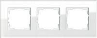 System 55 Esprit  3-fach Rahmen weiß 021312