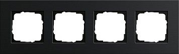 System 55 Esprit 4-fach Rahmen schwarz 0214126 System 55 Esprit 4-fach Rahmen schwarz 0214126