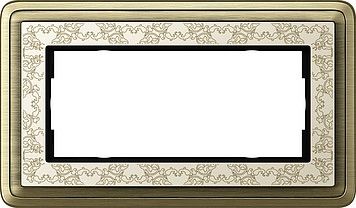 System 55 ClassiX Art 1-fach Rahmen bronze o.M.1002663 System 55 ClassiX Art 1-fach Rahmen bronze o.M.1002663
