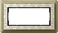 System 55 ClassiX Art 1-fach Rahmen bronze o.M.1002663