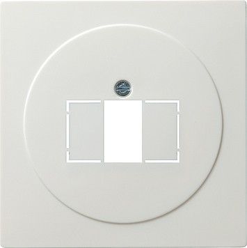 System S-Color Abdeckung 027640 f. Telefondose reinweiß