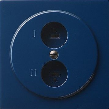 System S-Color Lautsprecher-Steckdose 040246 blau