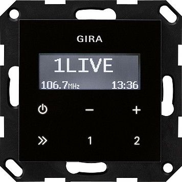 UP-Radio 228405 schwarz matt UP-Radio 228405 schwarz matt