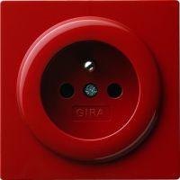 Steckdose m.Erdstift rt 048443