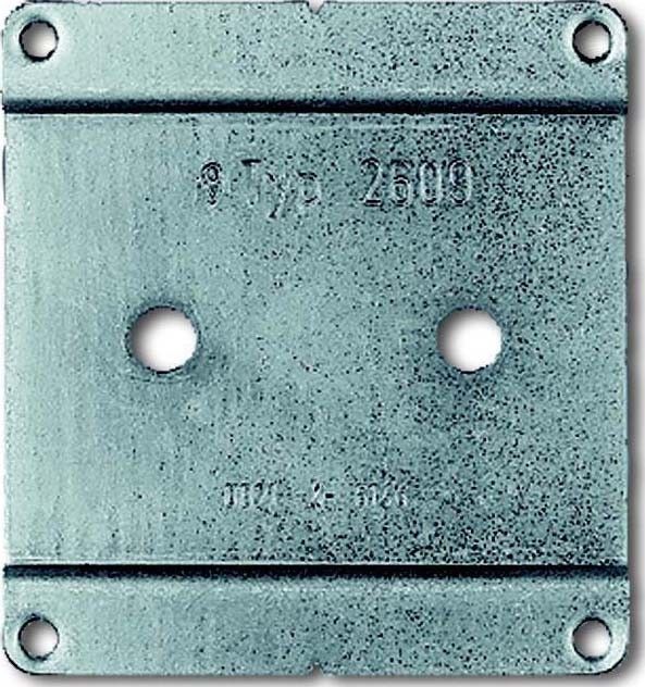Montageplatte 2609 WS