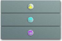 Bedienelement 3fach 6342-866-101