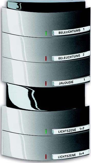 Bedienelement 5/10fach 6320/50-20 Bedienelement 5/10fach 6320/50-20