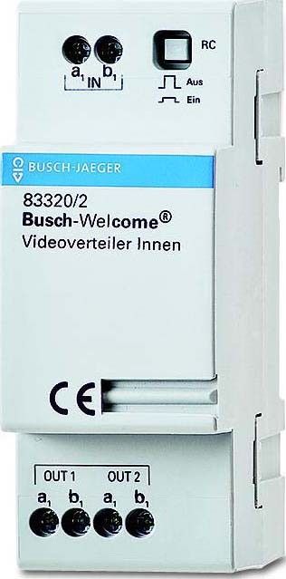 Videoverteiler Innen REG 83320/2 Videoverteiler Innen REG 83320/2
