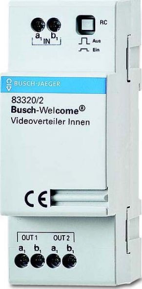 Videoverteiler Innen REG 83320/2 Videoverteiler Innen REG 83320/2