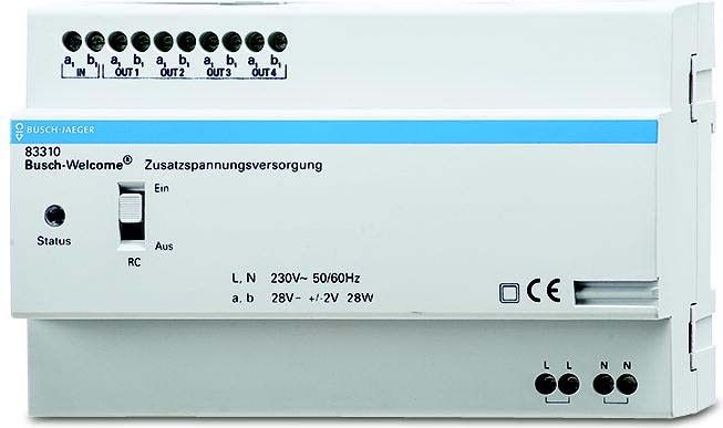 Zusatzspannungsversorg.REG 83310 Zusatzspannungsversorg.REG 83310