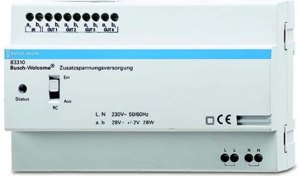 Zusatzspannungsversorg.REG 83310 Zusatzspannungsversorg.REG 83310