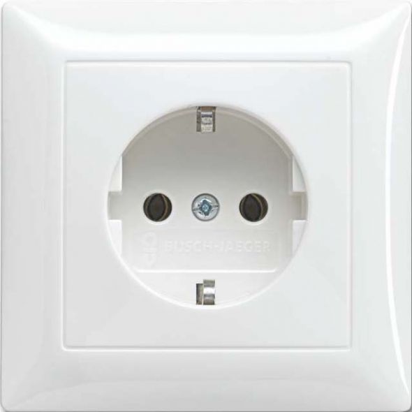 SCHUKO - Steckdose 20 EUJ-914 mit Rahmen SCHUKO - Steckdose 20 EUJ-914 mit Rahmen