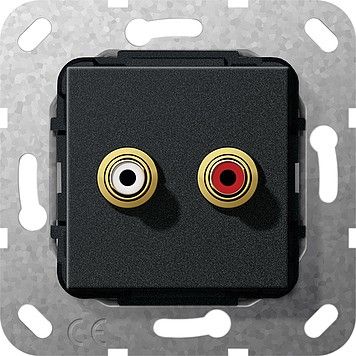 Cinch Audio Lötanschluss 563210 schwarz matt Cinch Audio Lötanschluss 563210 schwarz matt