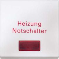 Wippe polarweiß Heizung Notschalter 433919