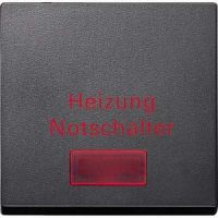 Wippe anthrazit Heizung Notschalter MEG3327-0414