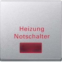 Wippe aluminium Heizung Notschalter MEG3327-0460