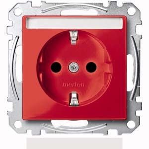 SCHUKO Steckdose rubinrot MEG2302-0306 SCHUKO Steckdose rubinrot MEG2302-0306